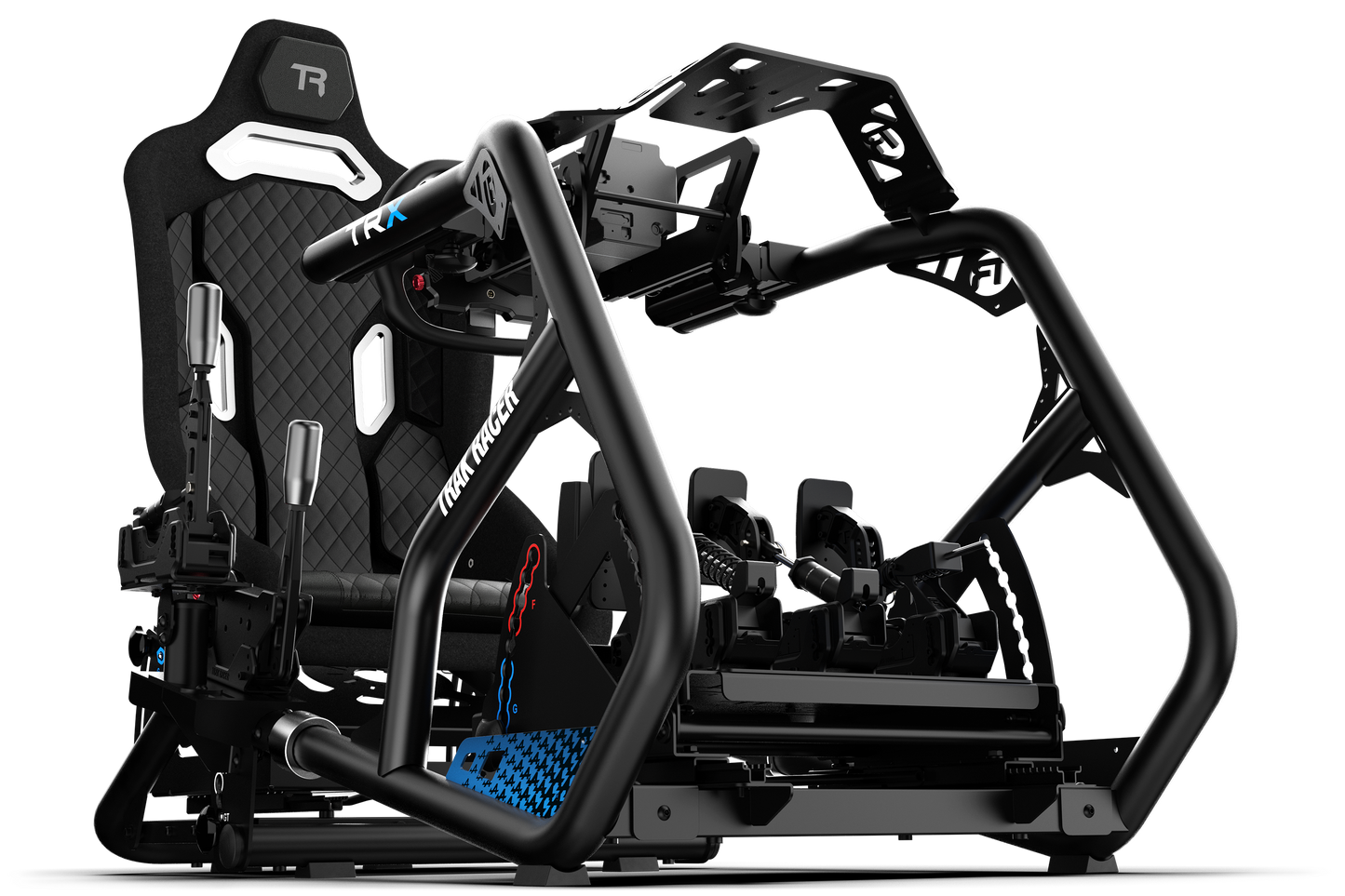 TRX Hybrid Fixed Fiberglass Seat - All Black