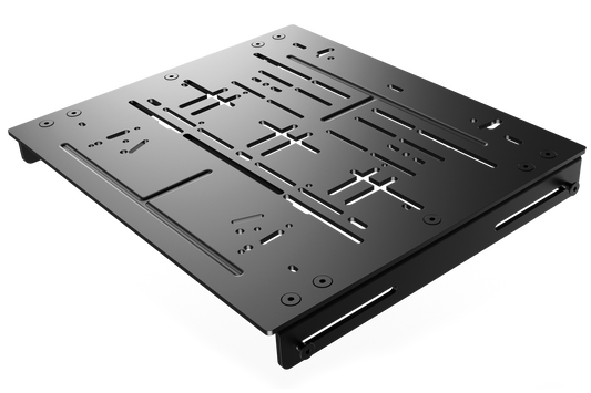 Universal Pedal Plate with Pre-Drilled Mounting Holes