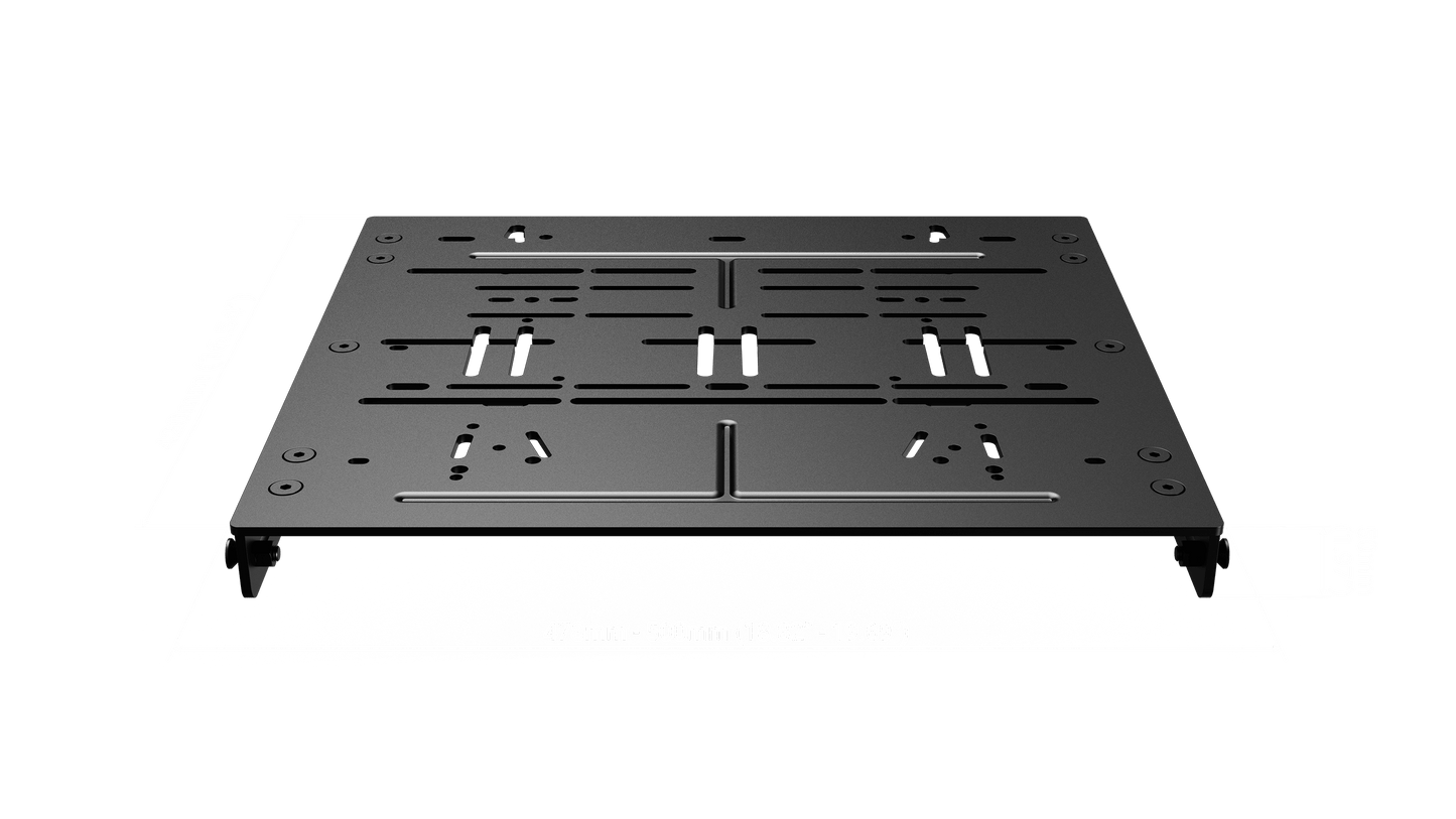 Universal Pedal Plate with Pre-Drilled Mounting Holes