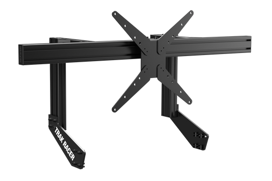 Cockpit-Mounted Single Monitor Stand - up to 80" Display