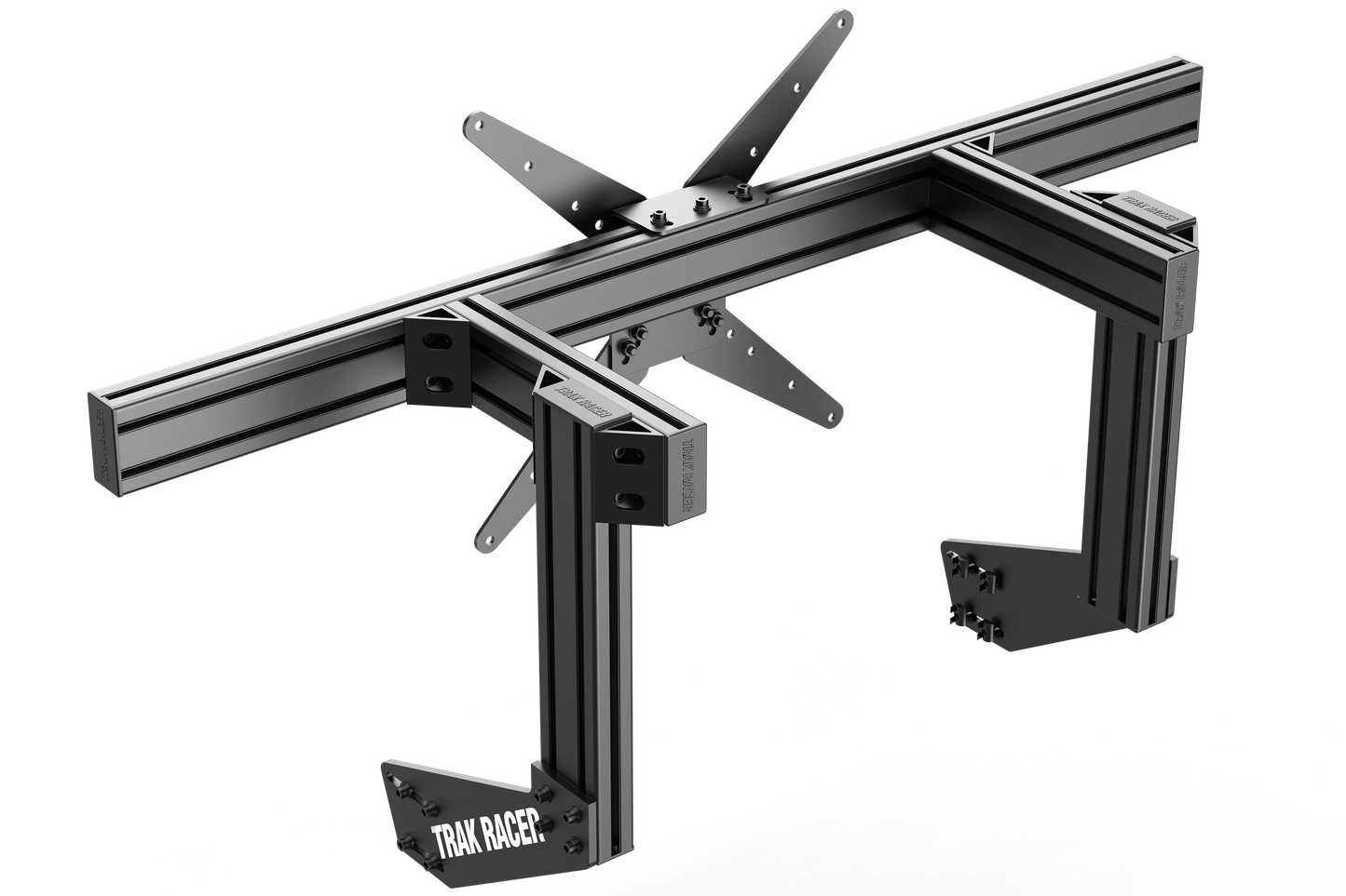 Cockpit-Mounted Single Monitor Stand - up to 80" Display