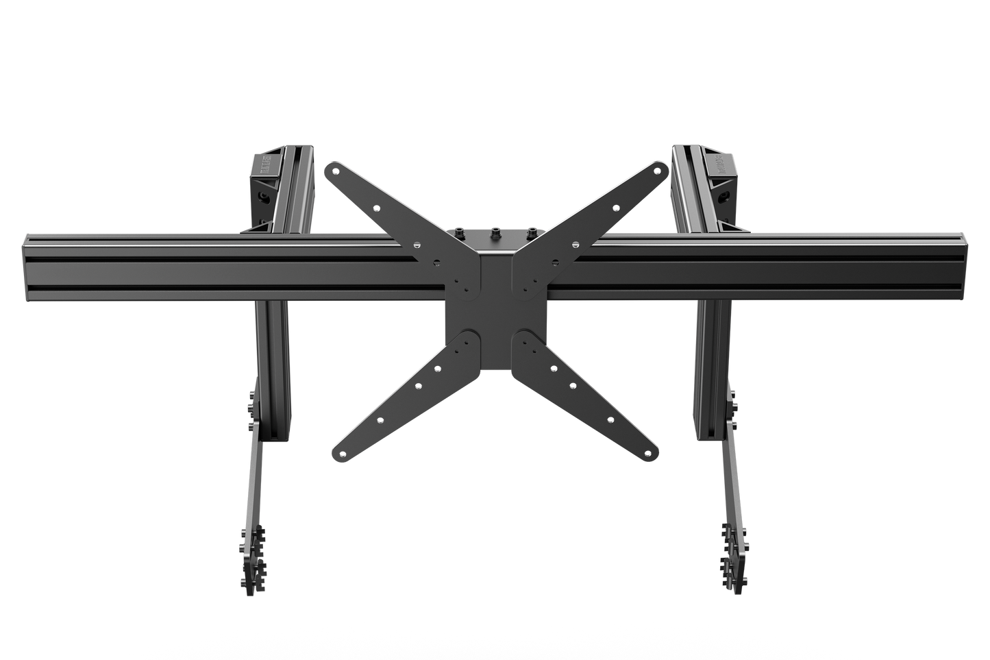 Cockpit-Mounted Single Monitor Stand - up to 80" Display