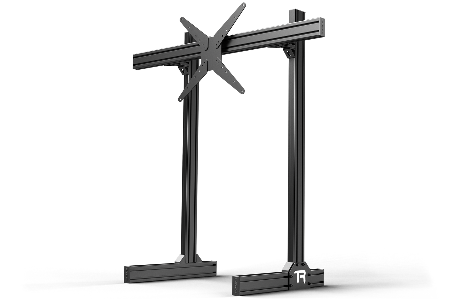 Freestanding Single Monitor Stand - up to 80" - Center Profile 1200mm Long