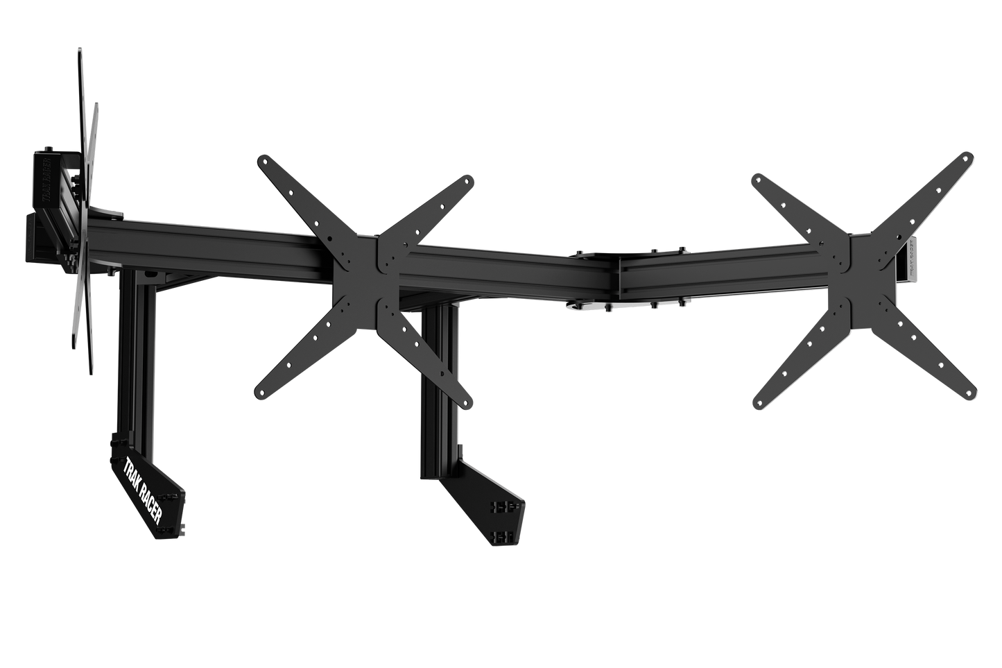 Cockpit-Mounted Triple Monitor Mount - 22" to 32" Displays