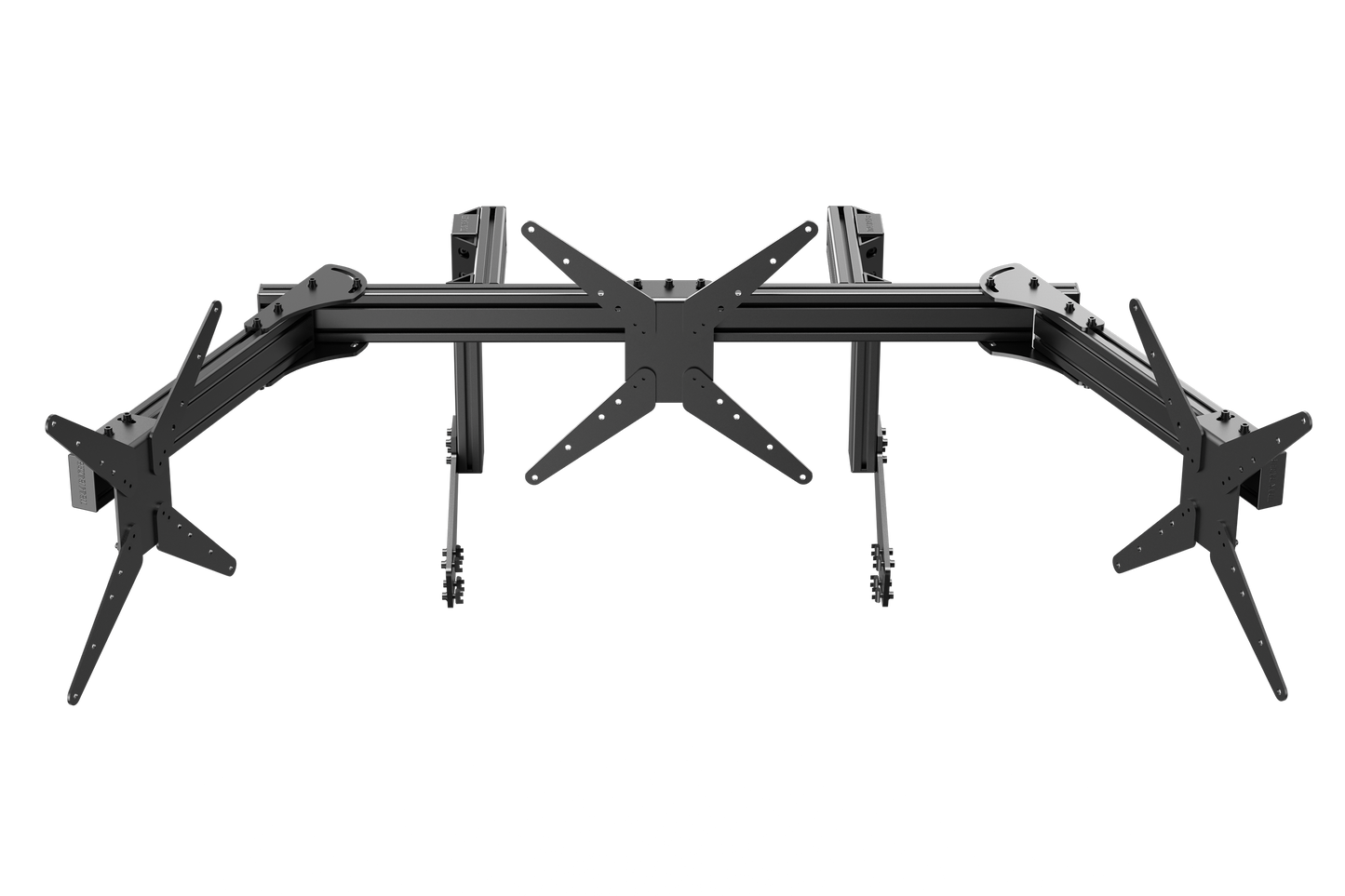 Cockpit-Mounted Triple Monitor Mount - 22" to 32" Displays