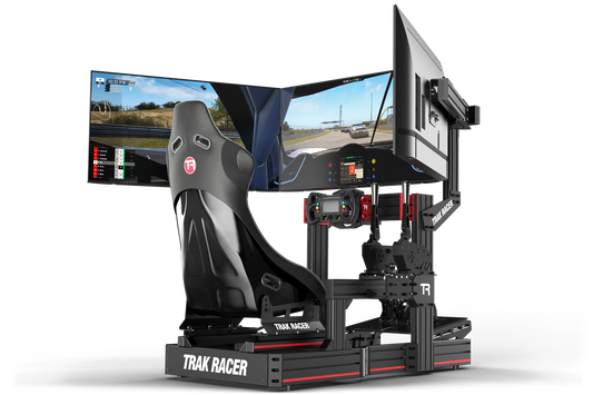 Cockpit-Mounted Triple Monitor Mount -  up to 45" Displays