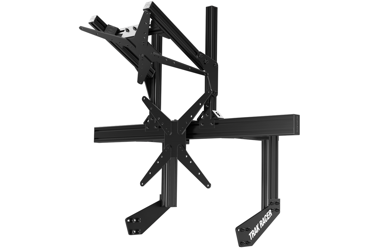 Cockpit-Mounted Dual Monitor Stand - up to 80" Displays