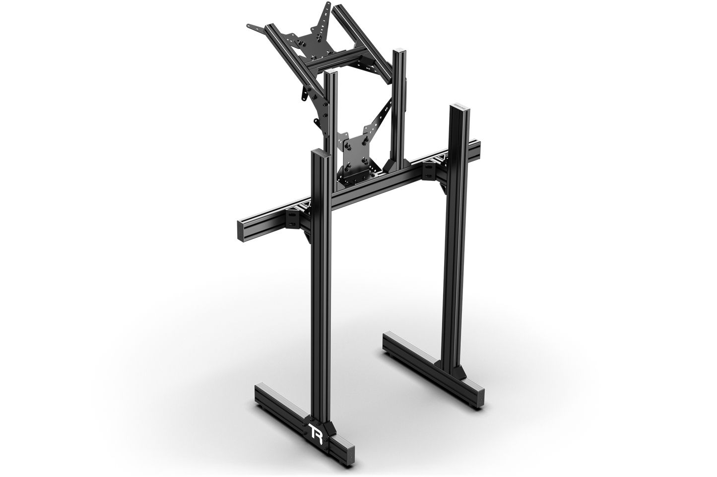 Freestanding Dual Monitor Stand - up to 80" Displays