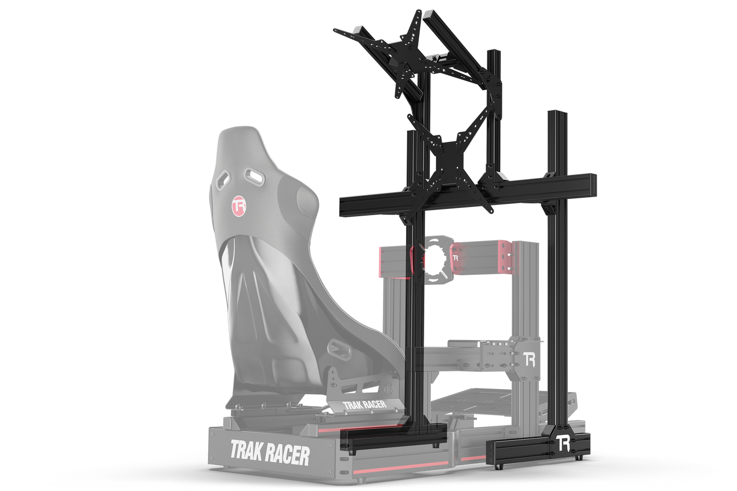 Freestanding Dual Monitor Stand - up to 80" Displays