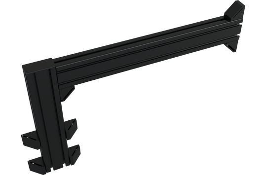 Additional Side Peripheral with Brackets 80x40mm