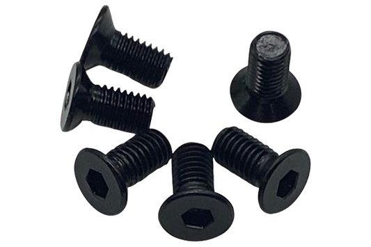 M8 X 16mm Counter Sunk Screws - Set of 6