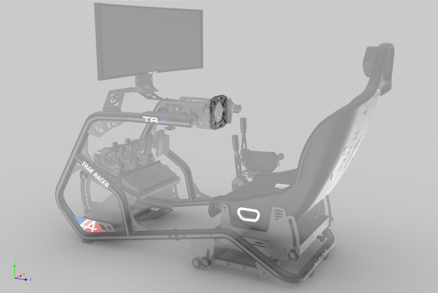 TR-One Universal Direct Fit Wheel Mount for other Direct Drives - requires TR80-NWMA