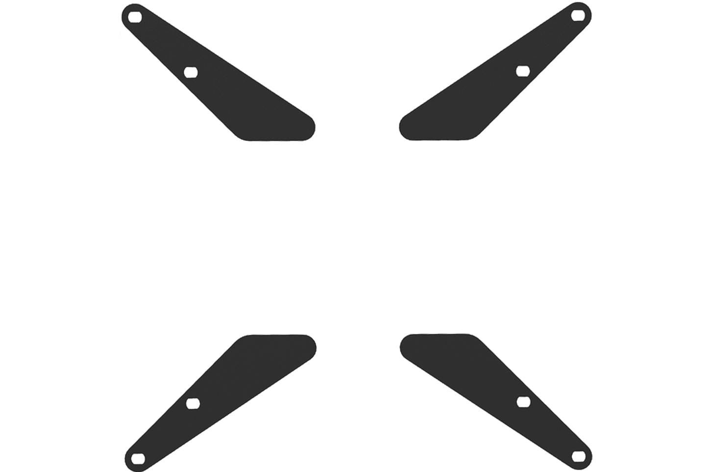 Monitor Stand Bracket (300mm and 400mm Spacing)