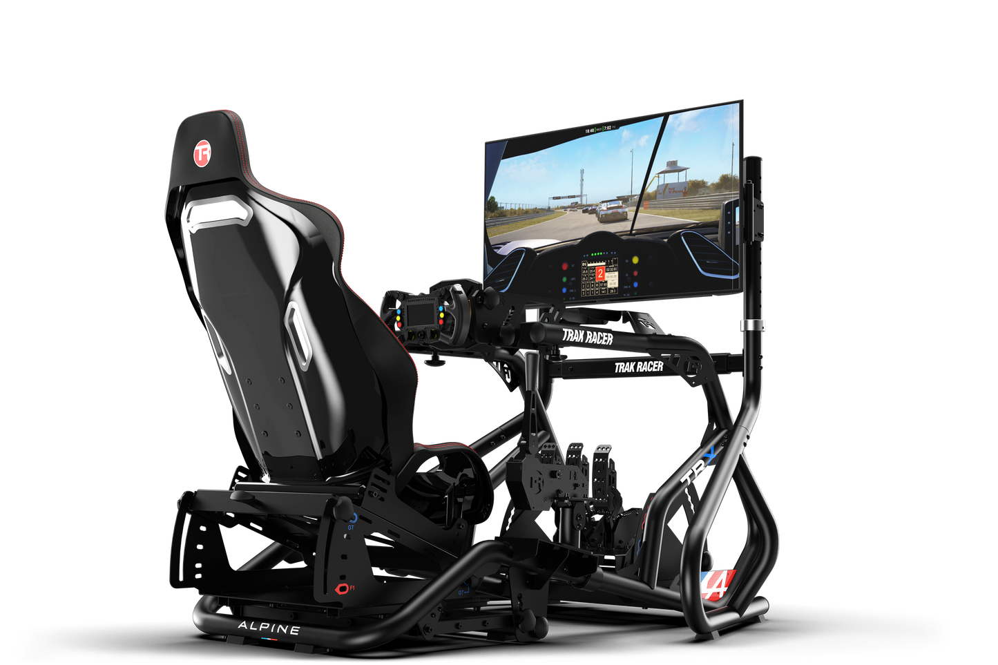 Freestanding Single Monitor Stand -  30" to 55" Display