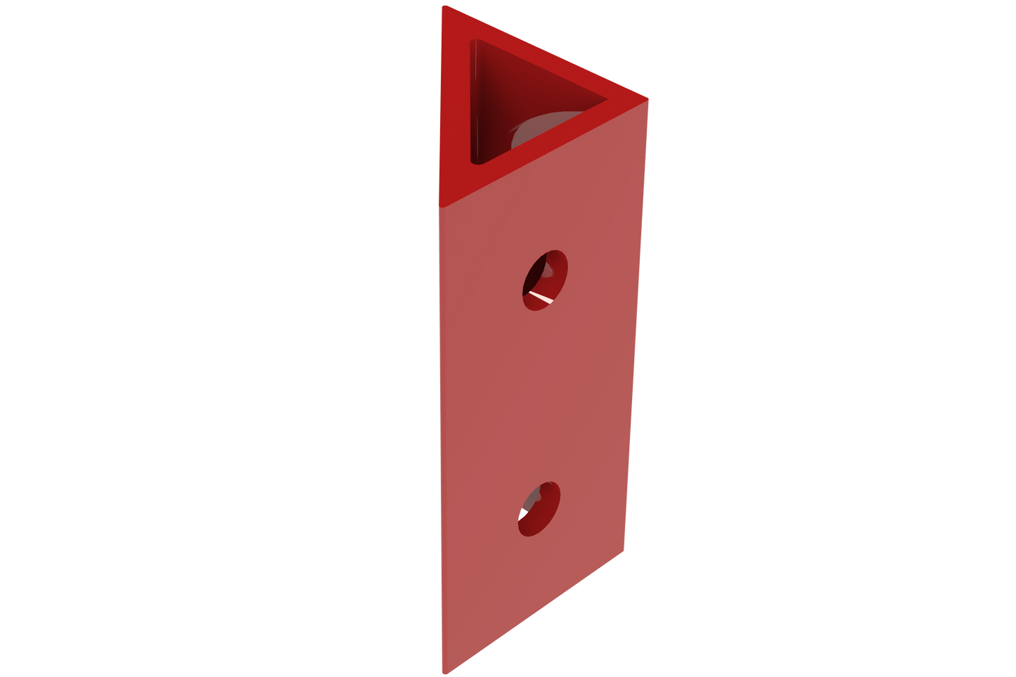 TR8020 Spare Corner Bracket - 80 x 40mm - Red