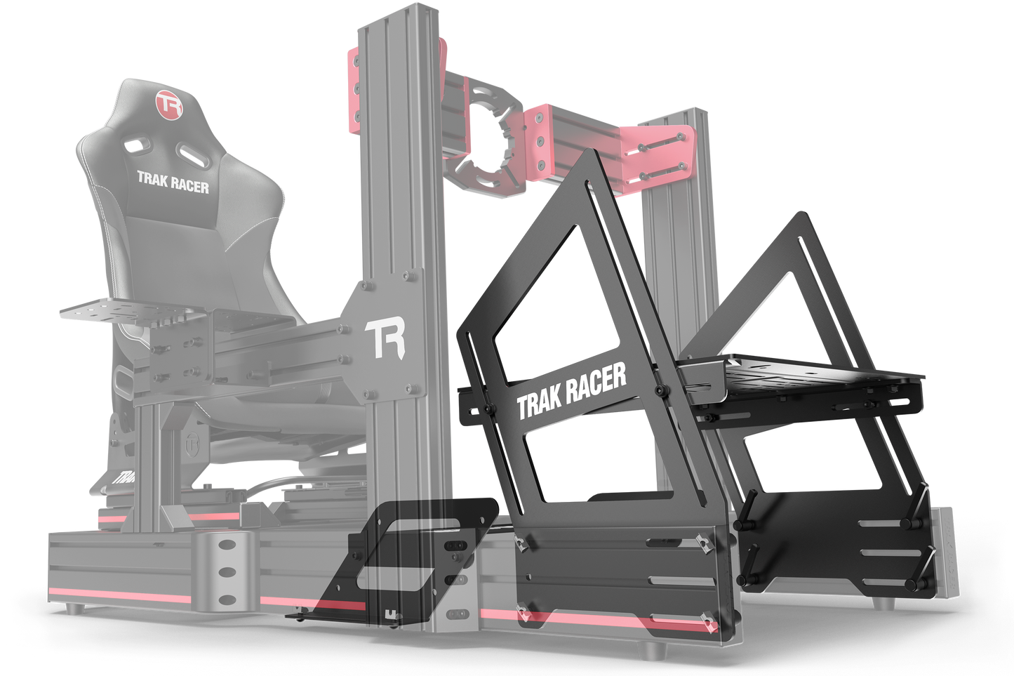 Universal Inverted / Formula /GT Hybrid Pedal Bracket System with Pedal Plate and Foot Plate