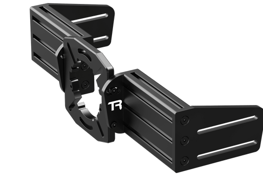 TR-One Black Fully Adjustable Direct Fit Wheel Mount for Simucube, VRS, Accuforce, OSW, Mige etc