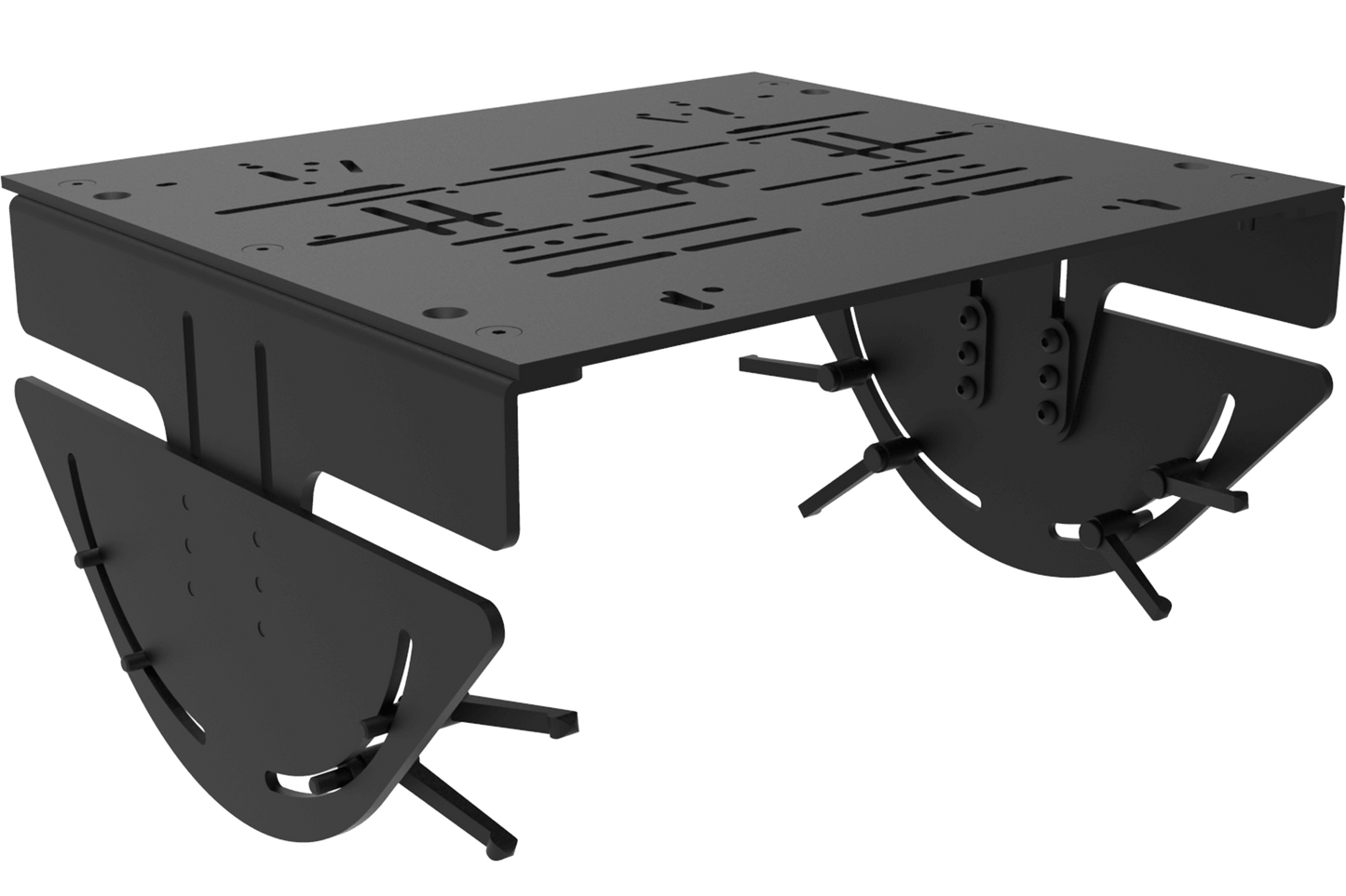 Universal and Adjustable Two-way Pedal Mount